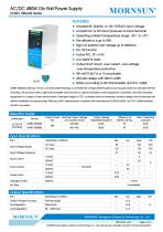 MORNSUN 480W  AC/DC Din Rail Power Supply LIF480-10BxxR2