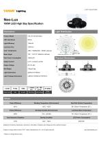 Neo-Lux 100W LED High Bay Specification