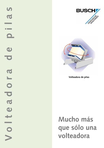 Volteadora de Pilas BUSCH