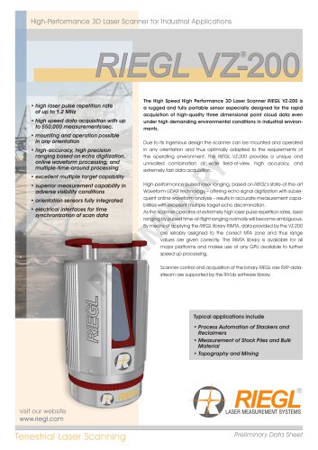 RIEGL VZ-200