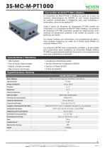 Multi PT1000 Modbus Converter (3S-MC-M-PT1000)