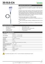 Sensor de Nivel Capacitivo (3S-SLS-CA)