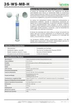 Sensor de Velocidad del Viento con Calefacción (3S-WS-MB-H)-1