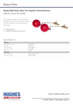 Brass Ball Float Valve for Hughes Tank Showers Datasheet