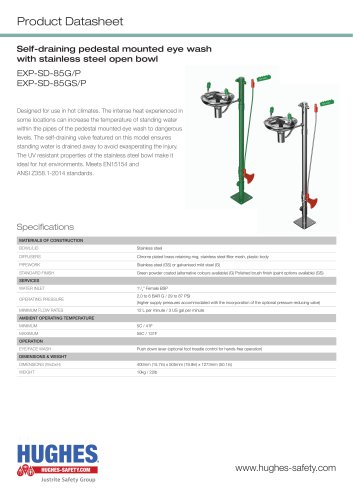 EXP-SD-85GS/P and EXP-SD-85G/P Datasheet