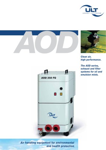 AOD for oil and emulsion mist