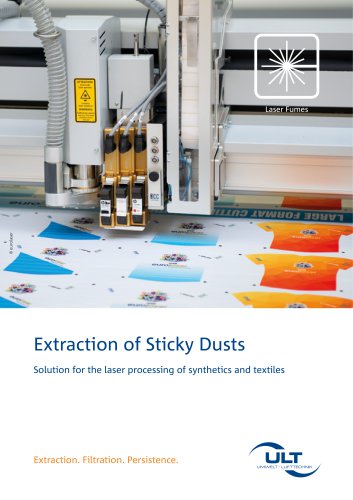 Extraction of Sticky Dusts