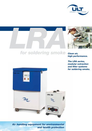 LRA for soldering smoke