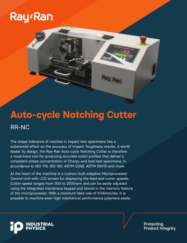 Auto-cycle Notching Cutter