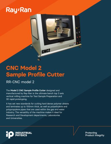 CNC Model 2 Sample Profile Cutter