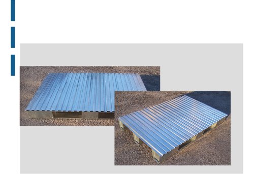 galvanized pallets