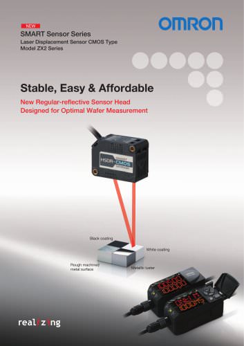 ZX2 Smart Sensors Laser Displacement Sensors CMOS Type