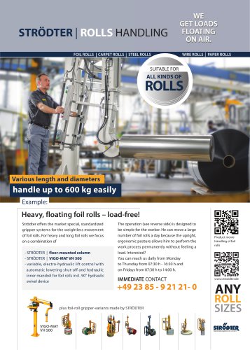ROLLS HANDLING