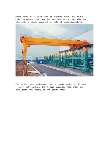 Double Girder Semi-Gantry Crane.doc