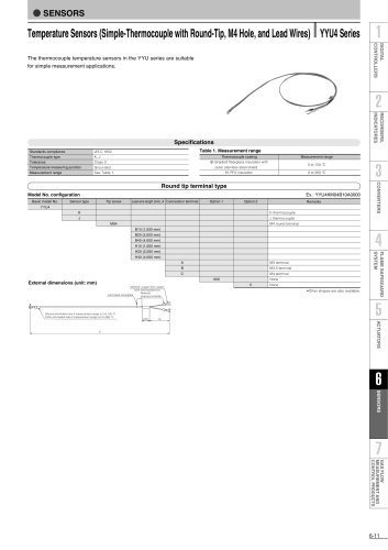 YYU4 Simple Thermocouple