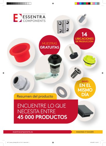 Essentra Product Overview Spanish