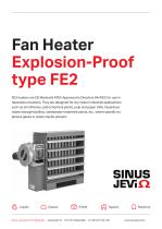 Explosion Proof Fan Heaters type FE2