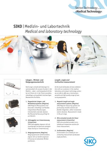 SIKO | Medical and laboratory technology