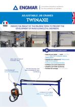 TWINAXE Jib crane Data sheet
