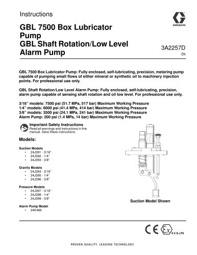 Manzel MBL Box Lubricator