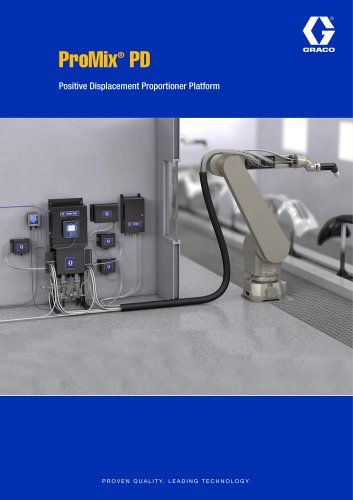 Positive Displacement Proportioner Platform