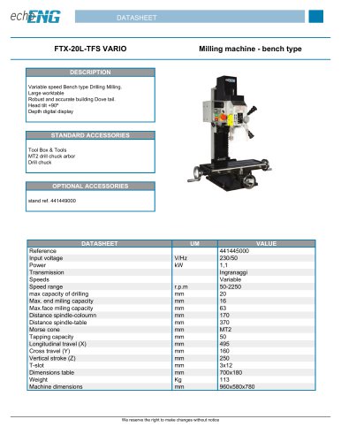 FTX-20L-TFS VARIO