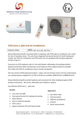 ATEX-AIRCO-SPLIT-UNIT-EX (2-7 kw)