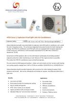 ATEX Zone 2, Split Unit Air Conditioners