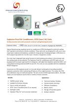 Product flyer explosion proof AC Units Ceiling Mount (4-16kW)