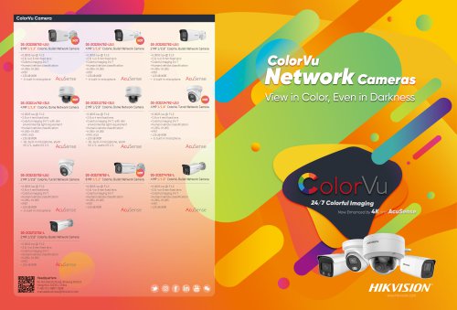 ColorVu Network Cameras