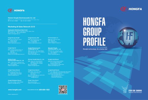 Hongfa Group Profile