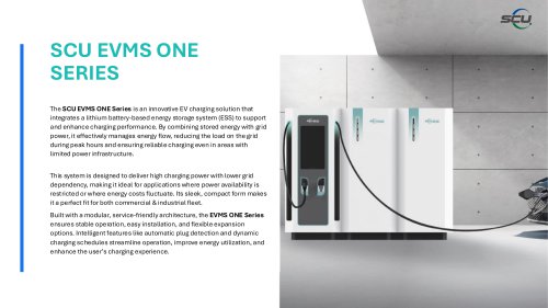 EV Charger with Storage Solution