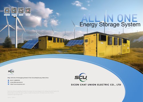 SCU- Energy Storage Solution Brochure 2025