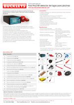 Datasheet: Pool Pro2 - swimmingpool leak detector kit