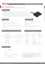 SOWAY Magnetic proximity switch SP117&SP118