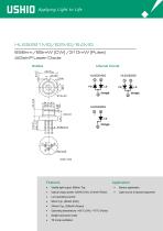 HL65261MG/62MG/64MG 658nm /85mW (CW) /310mW (Pulse) AlGaInP Laser Diode