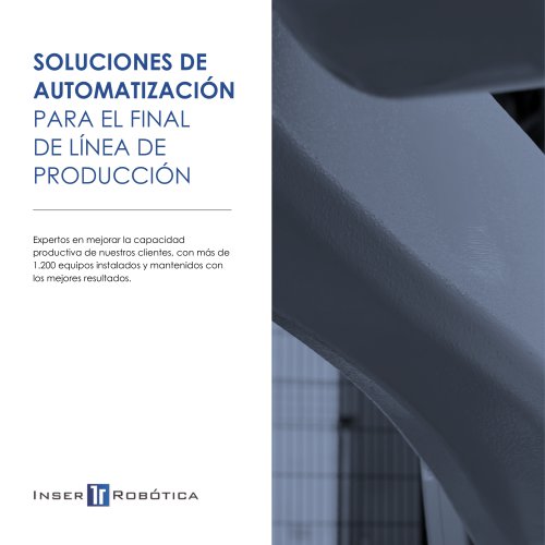 Soluciones de Automatización par el Final de Línea