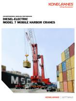 Model 7 Mobile Harbor Cranes