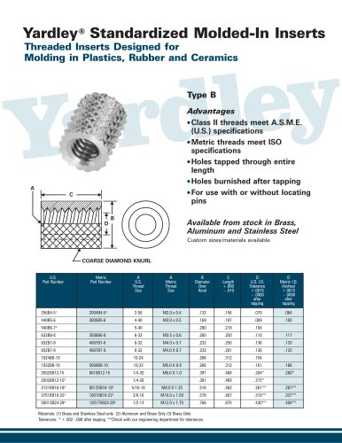 Todos Los Catálogos Y Folletos Técnicos Yardley Products