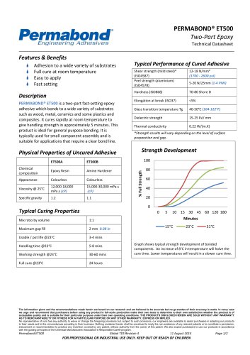 PERMABOND&reg; ET500