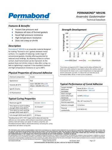 Permabond&reg; MH196