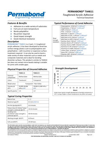 PERMABOND&reg; TA4611