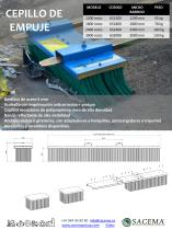 Cepillo de Empuje Ficha Técnica - 1