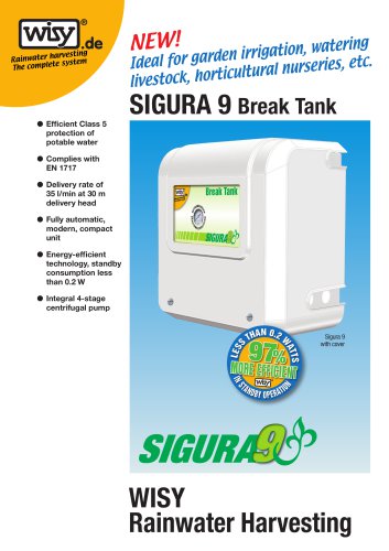 SIGura 9 Break Tank