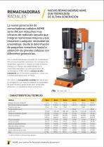 RA/RA-UC : Remachadoras radiales RA AGME - 2