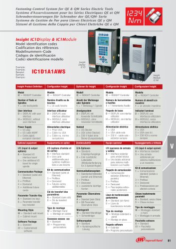 Controllers for QE and QM Electric Tools