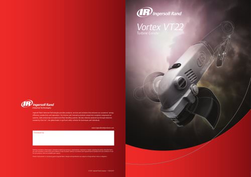 VT22 Vortex Turbine Grinder Brochure