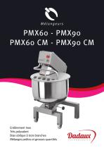 PMX60 - PMX90 PMX60 CM - PMX90 CM