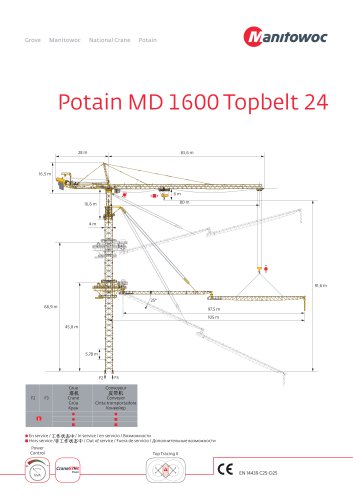 MD 1600 Topbelt 24