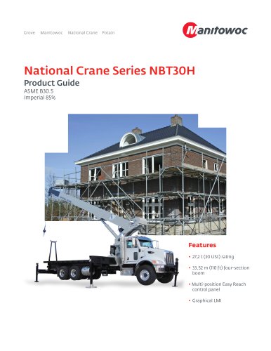 National Crane Series NBT30H Product Guide